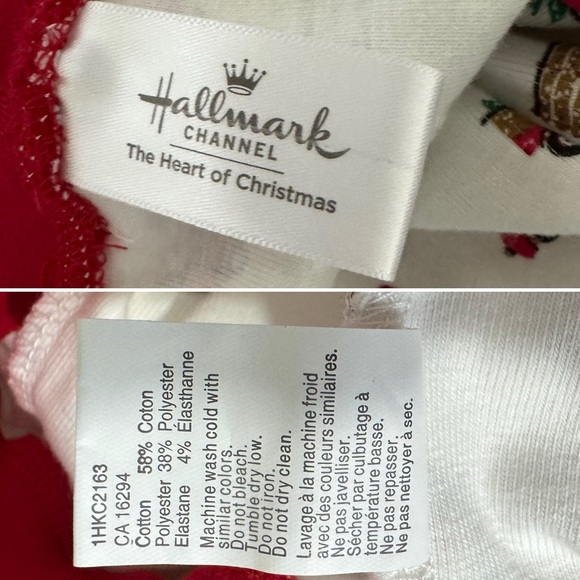 NWT Hallmark Christmas Holiday jogger pants pjs pajamas Sled tree truck XXL - Picture 10 of 11